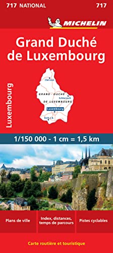 Carte NATIONAL Grand Duch du Luxembourg Michelin von MICHELIN